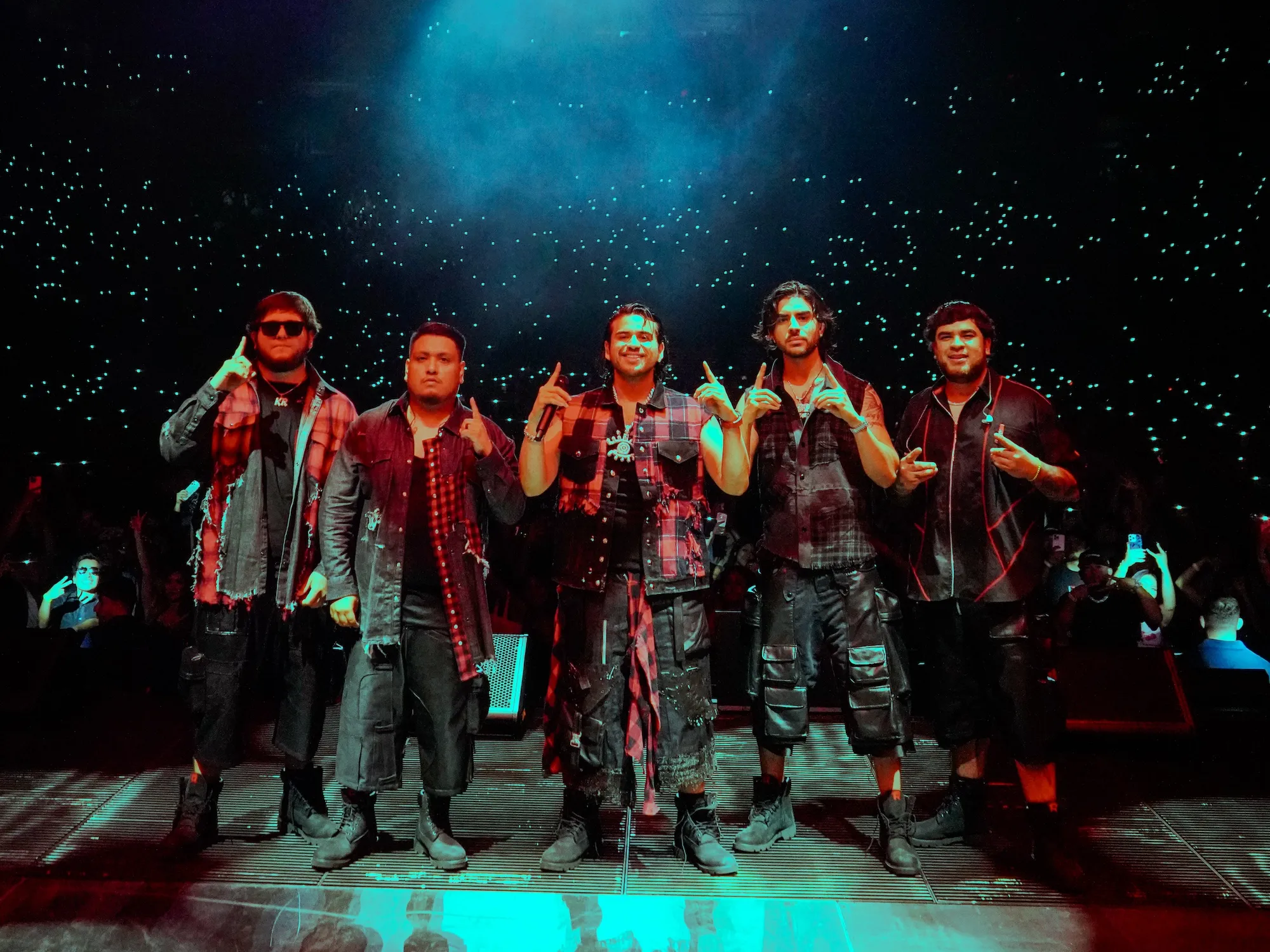 Fuerza Regida in concert